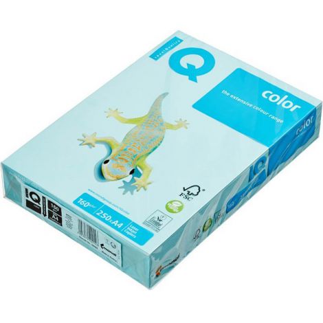 Papier ksero A4/250/160g Mondi IQ niebieski